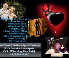Lost Love Spells That Works in an Effective and Fastest Way (WhatsApp: +27836633417)